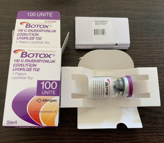 Allergan  1x100iu Botuliumの毒素のタイプ ガラスびん/箱1箱
