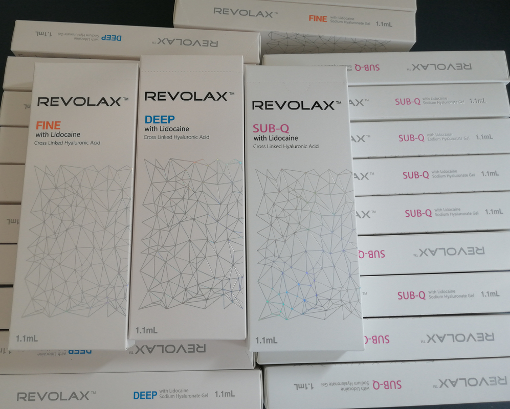 CE REVOLAX 細い線 深いしわ ヒアルロン酸 顔の容量のための皮膚填充剤