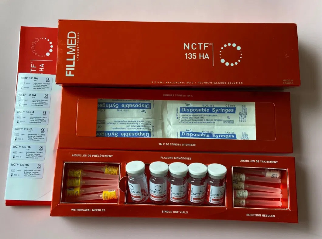 Nctf 135ha メソセラピー 注射性皮膚強化剤 年齢逆転 活性化剤 フィロルガ 抗老化 脱毛