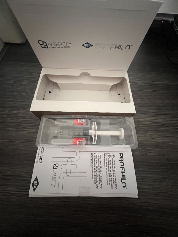 Profhilo H L 1*2ml 室温保存のために