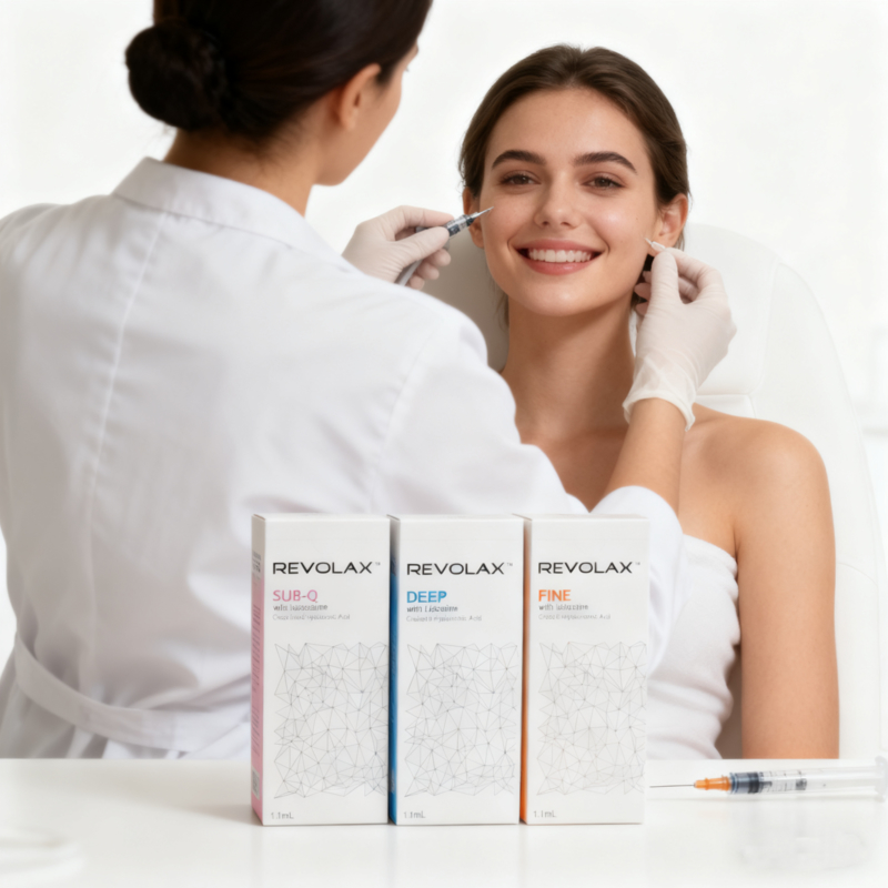 韓国 CE Revolax ディープリンクル ダーマルフィラー ヒアルロン酸注入 顔と首用