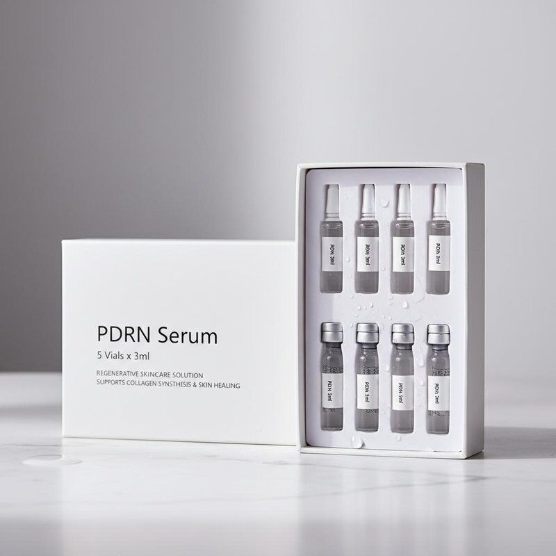 ホワイト PDRN 血清 3 Ml 5 ボックスの錠剤 コラーゲン合成と皮膚治癒を支援する再生性ケアソリューション