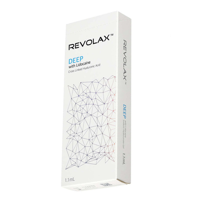 Revolax深いHAの皮膚注入口の唇の注入のセリウムは示した